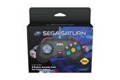 Akcesoria dla graczy - Retro-Bit SEGA Saturn Pad - Grey - Wired Controller - Sega Saturn - 7350002936917