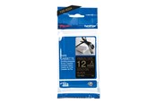 Papier, papier fotograficzny i etykiety - Brother TZe R334 - Gold On Black - Roll (1.2 cm x 4 m) - TZER334