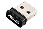 Adapter Sieciowy  (karta sieciowa, serwer druku, itp.) - ASUS USB-N10 NANO - USB 2.0 - 802.11b/g/n - 150 Mbps - 90IG05E0-MO0R00