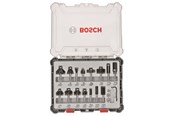 Wiertla & Bity - Bosch Bosc Router Set 2607017472 15 tlg. | 2607017 - 2607017472