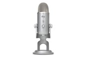 Mikrofon - Blue Mic Mikrofon Yeti USB dla Windows PC i Mac - srebrny - 988-000238