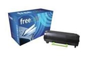 Tusz, toner i material eksploatacyjny - FREECOLOR Toner Lexmark MX510/511/611 black kompat - MX510-HY-FRC