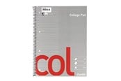 Zeszyty, notesy i formularze - Bantex  Col College Pad - Blok A4 w linię - 100051859