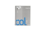 Zeszyty, notesy i formularze - Bantex  Col College Pad  - Blok - w kratkę - dziurkowany A5 - 1733944-000