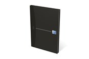Zeszyty, notesy i formularze - Oxford  Office Essentials A5 Hardback Casebound Notebook Ruled 192 Pages Black - 100100745