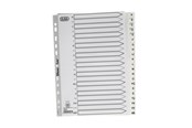 Koszulki, ofertówki i przekladki - Oxford  Strong-Line®Index A4 White Pp A-Å (Danish Alphabet) White - 100204716