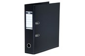 Segregator dzwigniowy i ringowy - ELBA "Strong-Line" Lever Arch File PP exchangeable spine label Black A4 8 cm - 100400540