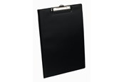 Teczka i podkladka z klipsem - Bantex 4210-10 Foldover Clipboard A4 Blk - 100202520