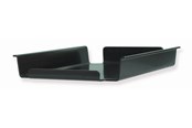 Akcesoria do biura - Bantex Vision Letter Tray Black - 100400359
