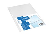 Koszulki, ofertówki i przekladki - Bantex 10 szt. 10x15cm Dziurkowane koszulki na zdjęcia PP gładke -  bezbarwny - 100080935