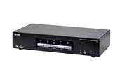 Przełącznik KVM - ATEN 4P USB3.0 4K DP TRIPLE VIEW KVMP SW - CS1964-AT-G