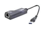 Adapter Sieciowy (karta sieciowa, serwer druku, itp.) - Gembird NIC-U3-02 USB 3.0 Gigabit LAN adapter - NIC-U3-02