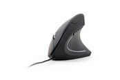 Myszka - Gembird Ergonomic 6-button wired optical mouse - Vertical mouse - Optyczny - 6 - Czarny - MUS-ERGO-01