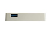 Adapter Sieciowy  (karta sieciowa, serwer druku, itp.) - StarTech.com USB 3.1 USB-C Ethernet Adapter with Extra USB Port - White - network adapter - US1GC301AUW