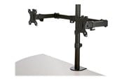 Uchwyt na monitor - StarTech.com Desk Mount Dual Monitor Arm - Crossbar - Articulating - Steel - desk mount (adjustable arm) - ARMDUAL2