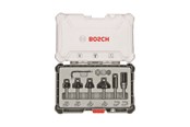 Wiertla & Bity - Bosch Bosc Fräsersatz 6 pcs Trim&Edging 6mm | 2607017468 - 2607017468