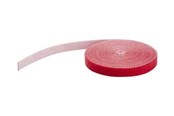 Zarządzanie kablami - StarTech.com 25ft. Hook and Loop Roll - Red - Cable Management - hook & loop fastener - HKLP25RD