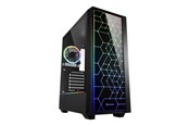 Obudowa komputerowa - Sharkoon RGB LIT 100 - mid tower - ATX - Obudowa komputerowa - Miditower - Czarny - 4044951028153