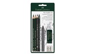 Przybory do pisania i rysowania - Faber-Castell Pitt Graphite set - crayon and pencil set - 5 pieces - 112997