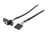 Akcesoria komputerowe - ASRock Deskmini Rear Audio Cable - 90-BXG3G0-A0XCR2W