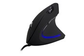 Myszka - Inter-Tech Eterno KM-206WR - Vertical mouse - Optyczny - 6 - Czarny - 88884103