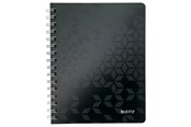 Zeszyty, notesy i formularze - Leitz Kołonotatnik  WOW, A5, w kratkę, z okładką z PP - 46410095