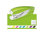 Dziurkacz i zszywacz - Leitz Zszywacz średni metalowy  NeXXt Series Zielony - 55021054