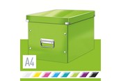 Archiwizacja i przechowywanie - Leitz Pudło do przechowywania  Click & Store WOW Cube, rozmiar L Zielony - 61080054