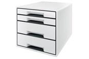 Archiwizacja i przechowywanie - Leitz Pojemnik z szufladami  WOW CUBE Czarny - 52520001