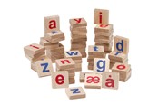 Zabawki drewniane - Krea Small Letters With Magnet - 257a