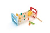 Zabawki drewniane - Hape Tęczowy tłuczek - 6131
