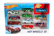 Samochody i pojazdy - Hot Wheels Oryginalny zestaw 10 samochodzików - 965-0118