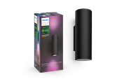 Inteligentny dom - Philips Lampa ścienna Hue Outdoor Appear - czarna - 915005842801