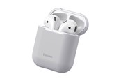 Sluchawki, zestaw sluchawkowy - Baseus ultra thin silicone sleeve for AirPods - WIAPPOD-BZ0G