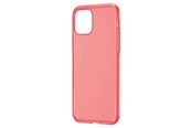 Telefon - Pokrowiec i etui - Baseus Silica Case for iPhone 11 Pro Max Transparent Red - WIAPIPH65S-GD09
