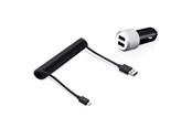 Telefon - Adapter i Ładowarka - Just Mobile Highway Max with Micro USB - Car Charg - CC-168S