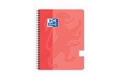 Zeszyty, notesy i formularze - Oxford Touch Notebook A5 ruled 7 mm soft touch cover twin-wire 180 pages - 400118804