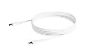 Kabel wyświetlacza - StarTech.com 2m / 6.6ft USB C to Lightning Cable - MFi Certified - White - Lightning cable - Lightning / USB 2.0 - 2 m - RUSBCLTMM2MW