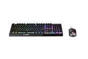 Klawiatura - MSI Vigor GK30 combo - keyboard and mouse set - US - Zestaw klawiatura i mysz - Angielski (US) - Czarny - S11-04US602-CLA