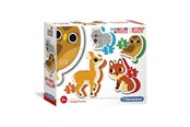 Zabawki dla niemowlat - Clementoni My First Puzzles - Forest animals - 20814