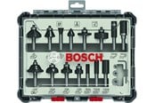 Frezarka - Bosch Bosc Fräsersatz 15 pcs Mixed 1/4" shank | 26070174 - 2607017473