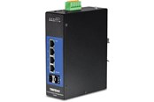 Switch - TRENDnet TI-G642i 6-Port Industrial Gigabit L2 Managed DIN-Rail Switch - TI-G642i