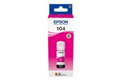 Tusz, toner i material eksploatacyjny - Epson EcoTank 113 Magenta Ink - C13T06B340