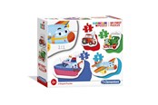 Puzzle - Clementoni My First Puzzles - Vehicles Podłoga - 20811