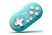 Akcesoria dla graczy - 8BitDo Zero 2 - Pocket-size - Turquoise - Wireless Controller - Android - 6922621501121