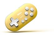 Akcesoria dla graczy - 8BitDo Zero 2 - Pocket-size - Yellow - Wireless Controller - Android - 6922621501114