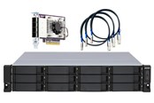 Dysk sieciowy - QNAP TL-R1200S-RP 12-Bay High-performance rackmount SATA 6GB/s JBOD Storage Enclosure - TL-R1200S-RP