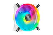 Wentylator obudowy - Corsair iCUE QL120 RGB - White - Wentylator obudowy - 120mm - Biały z oświetleniem RGB - 26 dBA - CO-9050103-WW