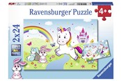 Puzzle - Ravensburger Jednorożec 2x24p - 78288