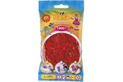 Kreatywne gry - Hama Ironing beads-dark red 1000 pcs - 207-22